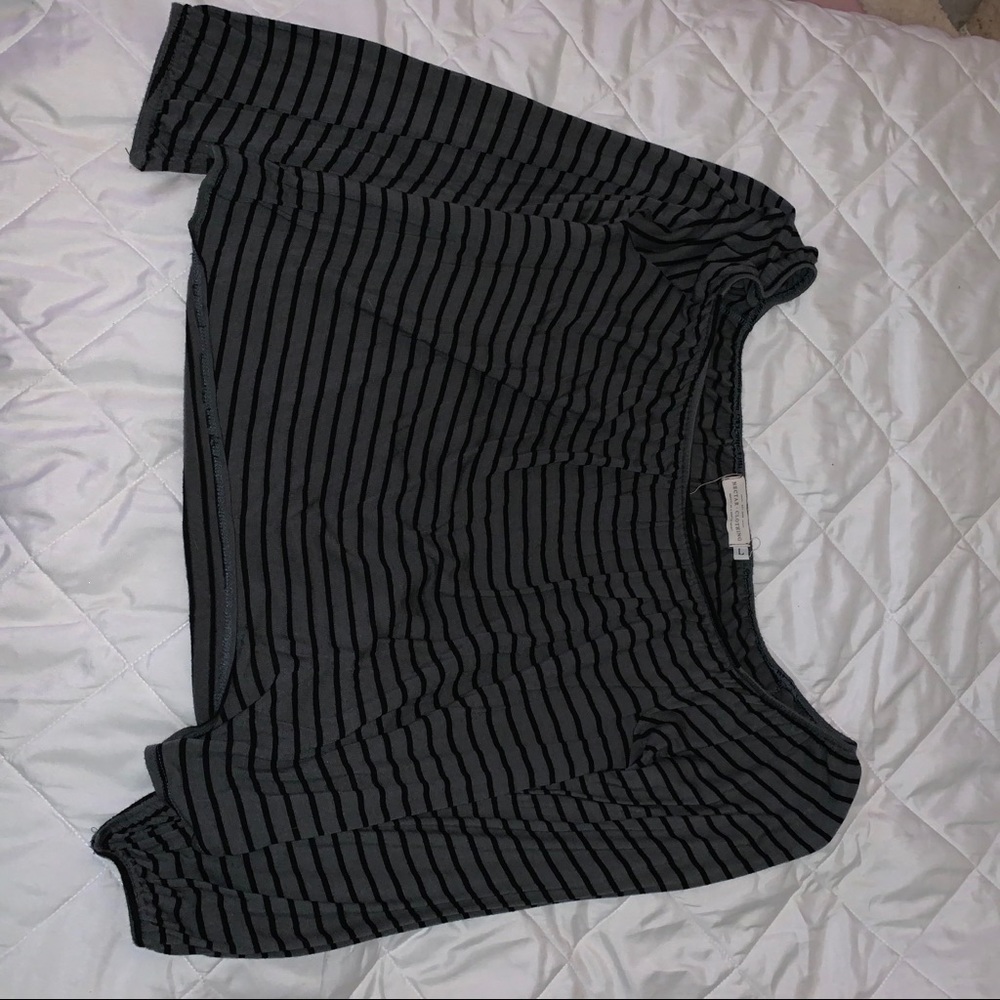 Long sleeve off the shoulder
